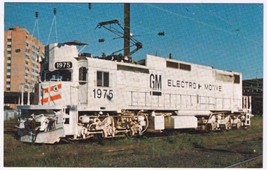 Postcard Train Electro-Motive General Motors EMD Harrisburg Penn Central - £2.81 GBP