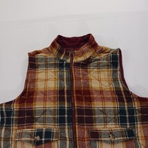 Natural Reflections Women’s Plaid Vest Quilted Puffer Sleeveless Jacket Size XL image 14
