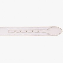 The Lexington White Leather Belt image 4