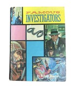 FAMOUS INVESTIGATORS Richard Deming 1963 Whitman Real Life Stories Serie... - $20.84 CAD