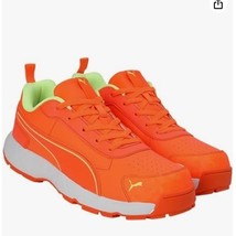 PUMA CRICKET CLASSICAT SHOES (ULTRA ORANGE/FAST YELLOW/WHITE) - $69.99