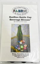 Buelton Bottle Cap Beverage Bivouac Quilt Pattern By The Creation Fabric &amp; Quilt - £7.78 GBP
