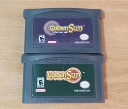 Gameboy Advance Golden Sun and Golden Sun The Lost Age - £23.35 GBP