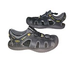 KEEN SOLR High Performance Sport Sandals Black Closed Toe Water Shoes Me... - £32.27 GBP