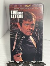 Live and Let Die (VHS, 1995)(Action) James Bond 007 - Factory Sealed Water Mark - £7.58 GBP