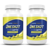 2 Pack One Shot Keto Diet Pill Advanced Metabolic Support Weight Loss Ma... - $43.98
