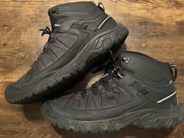 KEEN Men&#39;s Targhee Exp Mid Waterprook Hiking Boot Black 1023021 Size 15 - £142.44 GBP