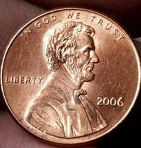 2006 LINCOLN MEMORIAL CENT PENNY Free Shipping  - £2.37 GBP