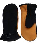 Stormy Kromer Tough Mitts, Large Leather Outdoor Gloves, Winter Mittens with She - $48.50
