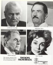 Boys From Brazil Press Publicity Photo Laurence Olivier Gregory Peck Mov... - $5.98