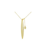 Fronay 34 in. Hamsa Hand Hanging &amp; Elongated CZ Eye Pendant Necklace in ... - $103.05 CAD