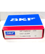 SKF 6307 2ZJEM Radial/Deep Groove Ball Bearing - Straight Bore, 35 mm ID... - $565.67 MXN