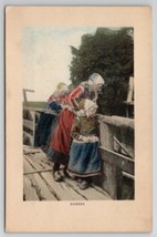 Marken Village Dutch Children c1910 Holland Netherlands Postcard L21 - £8.82 GBP