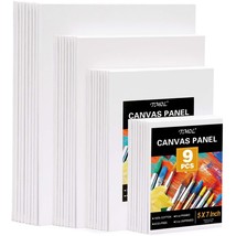 Artistic Canvas Panels - Set of 36, Multi Pack (5x7, 8x10, 9x12, 11x14), 100% Co - $125.72