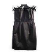 Carolina Herrera Rooster Feather Top Strapless Silk Blend Sheath Dress B... - $307.73 CAD
