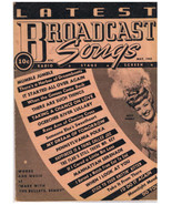 Broadcast Songs Magazine WW2 May 1943 Betty Grable Cover Photo - £7.54 GBP