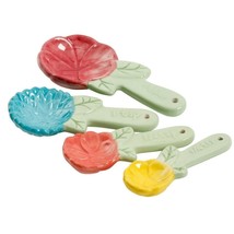 Pioneer Woman Timeless Beauty Measuring Spoons Kitchen Set of 4 Stonewar... - £13.92 GBP