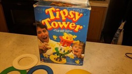 Tipsy Tower Board Game 100% Complete 1986 Lakeside Rare - £38.94 GBP