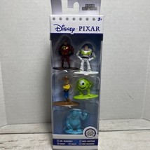 Disney Pixar Nano Metalfigs 5 Figure Collectors Die-Cast NEW Pack B - $13.17