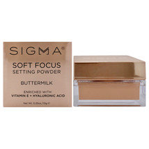 Soft Focus Setting Powder - Buttermilk by SIGMA for Women - 0.35 oz Powder - $26.72