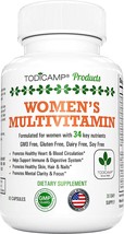 TODICAMP Women&#39;s Multivitamin &amp; Mineral Complex with Plant-Based Extracts Produc - $22.99