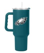 Philadelphia Eagles Tumbler Green Silver 40 oz NFL Flipside Powder Coat - $74.26 CAD