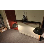 Vintage Handmade Farm House Barn Light Fixture Hay Trolley Yoke Rustic - $299.98 CAD