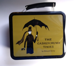 The Gashlycrumb Tinies Metal Lunchbox Tin Halloween Gothic Horror Edward... - $12.14
