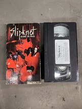 Slipknot Behind The Mask VHS, 2001 Rare HTF Unauthorized Iowa Metal Core... - $182.84