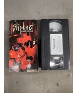 Slipknot Behind The Mask VHS, 2001 Rare HTF Unauthorized Iowa Metal Core... - $253.67 CAD