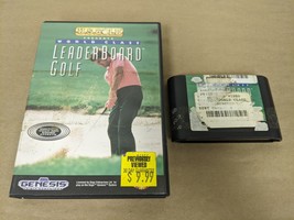 World Class Leader Board Golf Sega Genesis Cartridge and Case - £9.03 GBP
