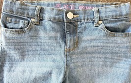 Children&#39;s &quot;PLACE&quot; Girl&#39;s Size 10 Skinny Denim Blue Jeans Light Wash  - $35.00