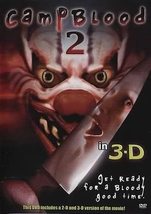 Camp Blood 2 in 3D! Field sequential (interlaced) DVD [Blu-ray] - £11.86 GBP