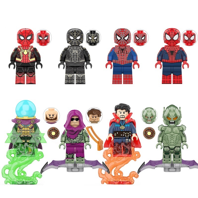 Primary image for Spider-Man No Way Home Doctor Strange Mysterio Green Goblin 8pcs Minifigures Toy