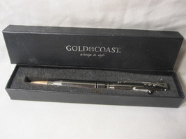 Goldcoast Rifle Shell Ink Pen - Gun Metal design, brand new in box - $8.00
