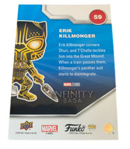 Upper Deck Funko Pop  Marvel Erik Killmonger 59 Platinum Silver - £3.86 GBP