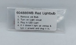 Kuryakyn Red Wedge LED Light Bulb 604886WB 4802 Harley Davidson &amp; Motorc... - $9.89