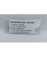 Kuryakyn Red Wedge LED Light Bulb 604886WB 4802 Harley Davidson &amp; Motorc... - $186.54 MXN