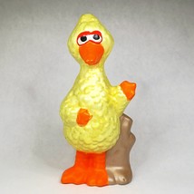 Big Bird 6.5&quot; Hand-Painted Ceramic Figurine Vintage Sesame Street Muppet Statue - £15.49 GBP