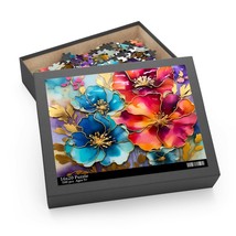 Personalised/Non-Personalised Puzzle, Floral, awd-256, (120, 252, 500-Piece) - £19.94 GBP+