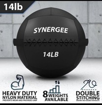 Synergee 14LB Medicine Wall Ball Slam Weighted Workout Fitness Exercise ... - £51.03 GBP