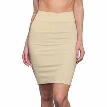 Nordix Limited Trend 2020 Vanilla Custard Women&#39;s Pencil Skirt - £26.70 GBP+