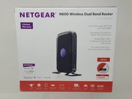 NETGEAR N600 300 Mbps 4 Port 300 Mbps Wireless Router (WNDR3400-100NAS) In Box - £24.42 GBP