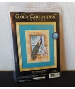 Dimensions Petites Cross Stitch Kit Oriental Peacock Gold Collection Bea... - $24.94