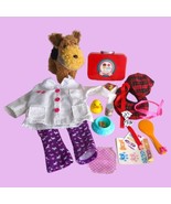 18&quot; Doll Animal Rescue Vet Kit Playset for Stuffed Animals 20+ Items Clo... - $21.46