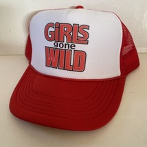 Vintage Girls Gone Wild Hat Video Movie Trucker Hat snapback Summer Red Cap - £13.14 GBP