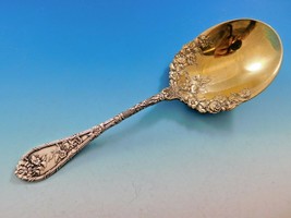 Dauphin by Durgin-Gorham Sterling Silver Berry Serving Spoon GW (Durgin) 9&quot; - £559.77 GBP