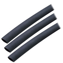 Ancor Adhesive Lined Heat Shrink Tubing (ALT) - 3/8&quot; x 3&quot; - 3-Pack - Black [3041 - £2.14 GBP