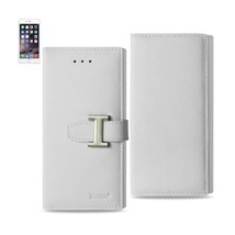 [Pack Of 2] Reiko Iphone 6 Genuine Leather Rfid Wallet Case In Ivory - £30.49 GBP