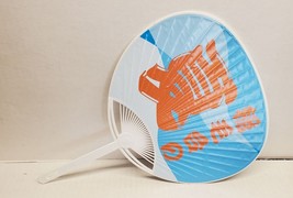 Japanese Hand Fan - Plastic handle/frame - Non-folding - The Residence Inagedai - £12.92 GBP